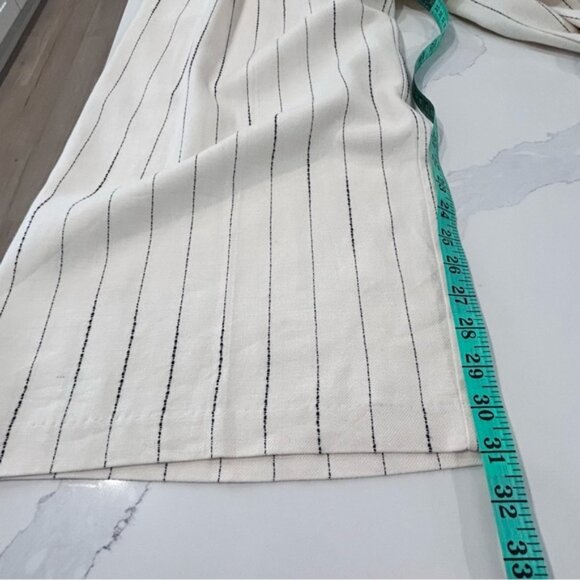 Linen Blend Wide Leg Baggies - Picture 15 of 16